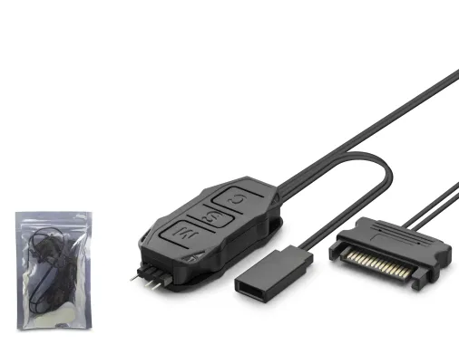 Sata Mini Fan Argb Kontrolcüsü - Siyah HDX1082
