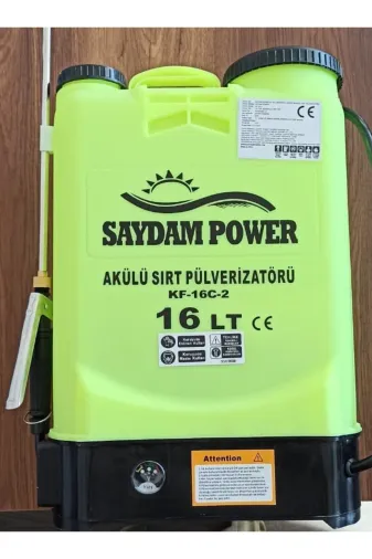 SaydamPower AT.04030201 Saydam Power 16 Lt Akülü İlaçlama Pompasi(Sirt Pülverizatörü)