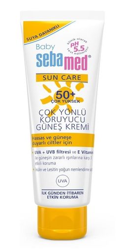 Sebamed Baby Sun Care Güneş Kremi 75ML 50+ Çok Yüksek Faktör Çoçuk