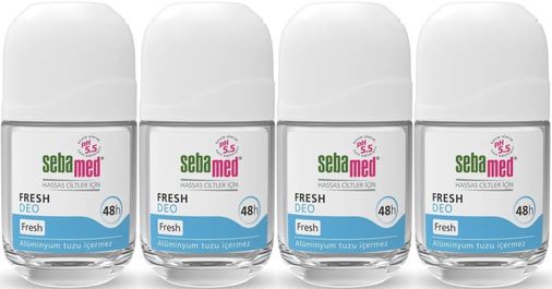 Sebamed Roll-On 50ML Fresh (4 Lü Set)