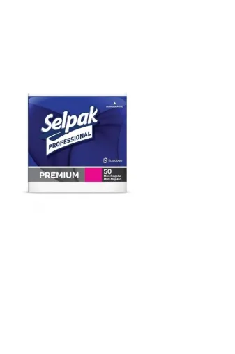 Selpak Professional SLPPRF 24X50 Mini Napkin 24X24Cm
