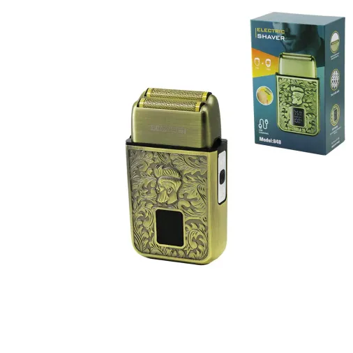 SEYAHAT TİPİ 2IN1 LCD EKRAN GÜNLÜK SIFIR SAKAL - ÇİZİM BAŞLIK TRAŞ MAKİNESİ USB ŞARJLI CEP - ÇANTA BOY (4745)