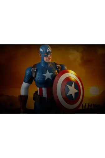 Sideshow Collectibles KRKCCPTMRC Captain America Sixth Scale Figure