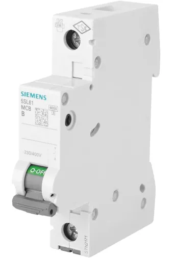 Siemens 5SL6116-6 6Ka 1P 16A B Tipi Otomatik Sigorta