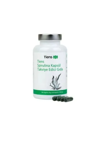 ŞİFA-İ NASS 088906 Tiens Spirulina Kapsül Takviye Edici Gıda