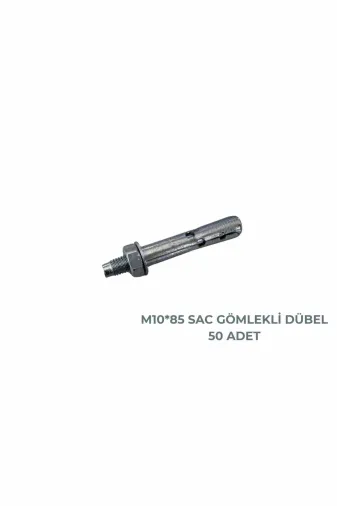 SİVAS GÖZDE MOBİLYA GÖMLEKLİ1085 10*85 Sac Gömlekli Dübel 50 Li