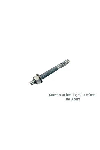 SİVAS GÖZDE MOBİLYA KLİPSLİ1090 10*90 Klipsli Dübel 50 Li