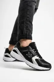 Siyah (Dar Kalıp) Fileli Unisex Spor Ayakkabı