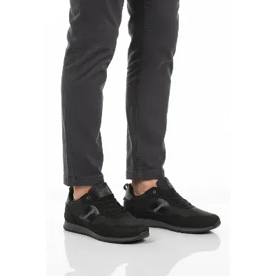 Slazenger Siyah Füme Bağcıklı Erkek Spor Ayakkabı