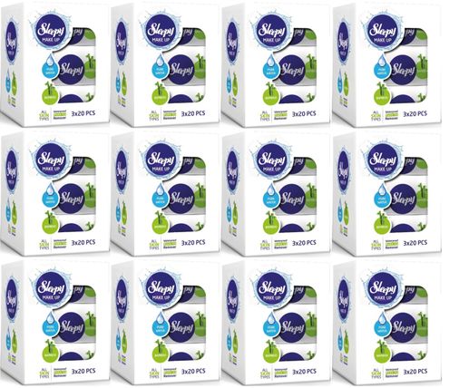 Sleepy Yüz Temizleme Havlusu Bamboo Make Up 720 Yaprak (36PK*20)