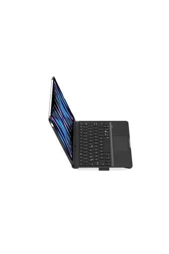 SML 8683140797492-SML Ipad Pro 11 (2024) F11 Ats Kılıf Magic Dönen Klavyeli Tablet Kılıf - Siyah