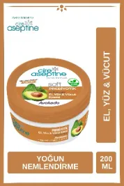 Soft Avokado Prebiyotik Nemlendirici Krem 200 ml