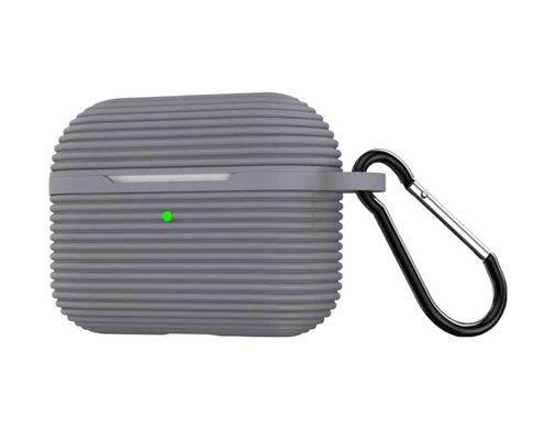 Solmazlar Online 129107304 Airpods Pro 3 3.nesil Raven Silikon Kılıf - Gri