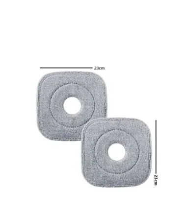 Spin Mop Kare Yedek Bez 2'li Set