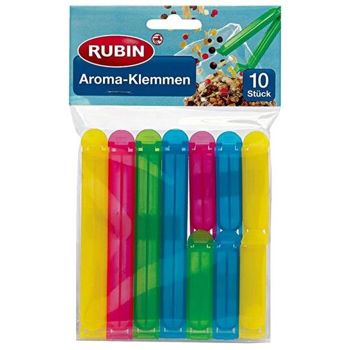 SR12061926 Rubin Poşet Klipsi Renkli 10 Adet