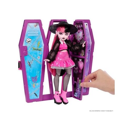 ST 133249445 Hıgh Draculaura&apos Nın Gizli İksir Odası Oyun Seti 12&apos Den Fazla Aksesuar Ve Sürpriz Dönüşümler İçeren High Draculaura&apos Nın Gizli İksir Odası Oyun Seti Jbf15