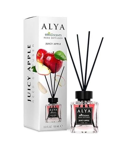 Standart Estetiki 57855210121627080184975 Juicy Apple Bambu Çubuklu Oda Kokusu- Elma Kokusu 50 X 22