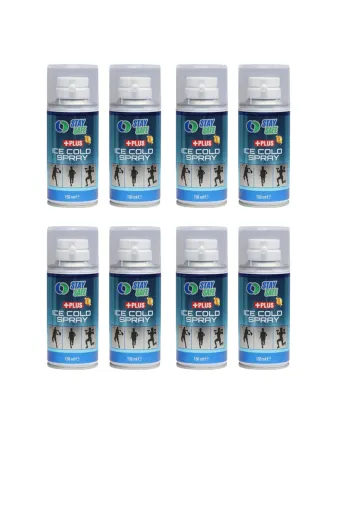 Stay Safe DKMed1915100316 Anestezik Özellikli Soğutucu Sprey 150 Ml ( 8 Adet )