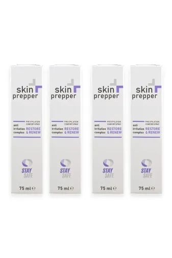 Stay Safe DKmed9639527410120 Skin Prepper Anestezik Ve Lazer Epilasyon İçin Soğutucu Sprey 4 Adet