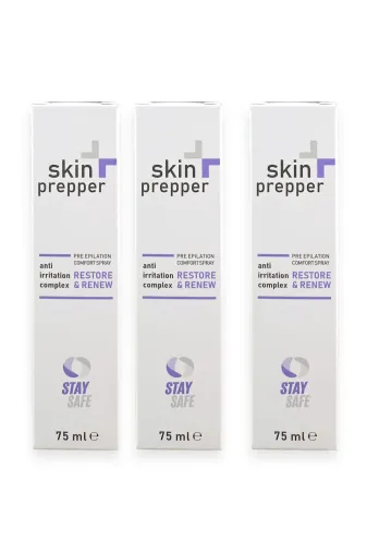 Stay Safe DKmed963952741013 Skin Prepper Anestezik Ve Lazer Epilasyon İçin Soğutucu Sprey 3 Adet