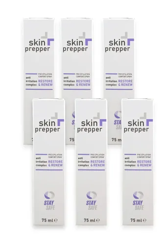 Stay Safe DKmed96395274101654 Skin Prepper Anestezik Ve Lazer Epilasyon İçin Soğutucu Sprey 6 Adet