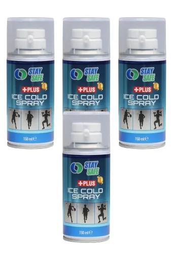 Stay Safe TYCC137E557ABC9408BBB9100 Anestezik Özellikli Soğutucu Sprey 150 Ml