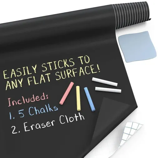 Sticker Rulo Yapışkanlı Çocuk Yazı Yazma Tahtası Yazı Yazma Sticker (4745)
