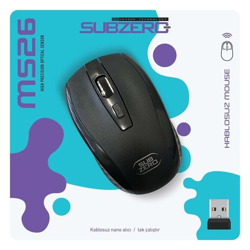 Subzero Ms26 Kablosuz Mouse