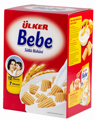 Sütlü Bebe Bisküvisi 800GR