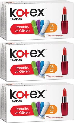 Tampon Mini 48 Li Set (3PK*16)