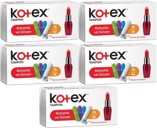 Tampon Mini 80 Li Set (5PK*16)