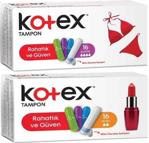Tampon Süper - Mini 32 Li Karma Set (2PK*16)