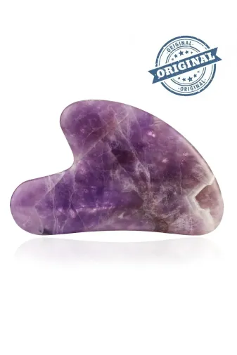 Taş-Mir 0099199 Ametist Gua Sha Yüz Masaj Taşı