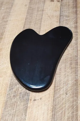 TAŞÇIZADE obsidyenguasha Obsidyen Taşı Masaj Taşı Gua Sha