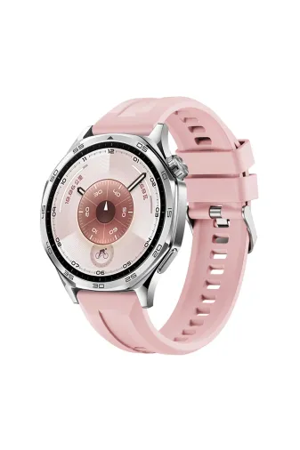 Techaks T40087-TCHS Gear S3 Tchs Krd-148 22Mm Silikon Kordon - Pembe