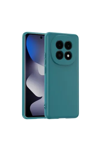 Techaks T40945-TCHS Redmi Note 15 5G Kılıf Tchs Mara Lansman Kapak - Koyu Yeşil