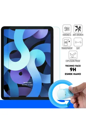 Techaks Tch-İpadPro11-Dvn-Nano Ipad Pro 11 2018/2020/2021/2022 M2 (2/3.nesil)Uyumlu  Darbeye Dayanıklı Esnek Nano Ekran Koruyucu