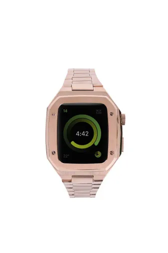 Techaks TCHS-22651 Watch 7 45Mm Uyumlu Krd-64 Metal Zore Kordon-Rose Gold