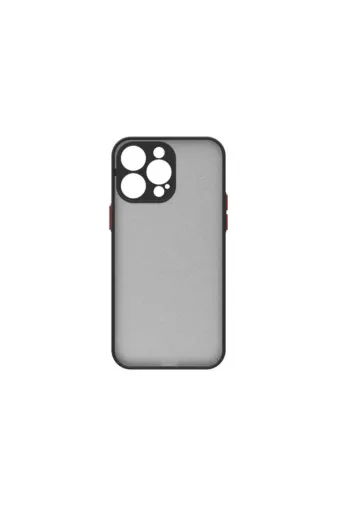 Techaks TCHS-25210 Iphone 14 Pro Max Uyumlu Zore Hux Kılıf-Siyah