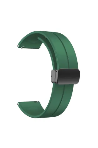 Techaks TCHS-27633 Galaxy Watch 46Mm Krd-84 22Mm Uyumlu Zore Kordon-Yeşil
