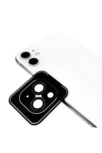 Techaks TCHS-CL-11-iPhone 14 Iphone 14 Uyumlu Zore Cl-11 Safir Parmak İzi Bırakmayan Anti-Refcloive Kamera Koruyucu-Si