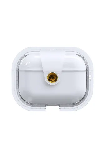 Techaks TCHS31885 Air-Pods Pro 2 Zore Airbag 33 Darbelere Karşı Dayanıklı Magnetik Kılıf-Şeffaf
