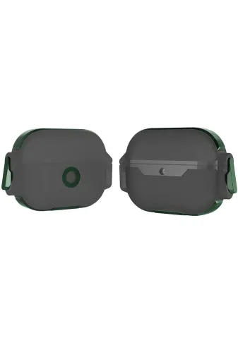 Techaks TCHS31888 Air-Pods 3. Nesil Zore Airbag 34 Darbelere Karşı Dayanıklı Kılıf-Yeşil
