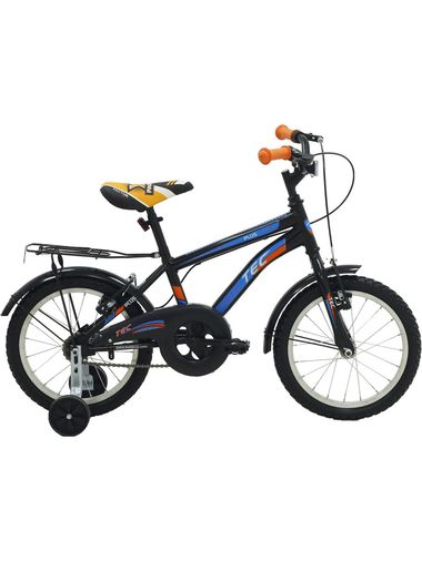 tecplus16 Belderia Tec Plus 16" Jant Vitessiz V-Fren Siyah Çocuk Bisikleti