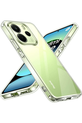 Tekno Dünya 5456as4d646 Redmi Note 14 Kılıf Kamera Çıkıntılı Korumalı Renksiz Yumuşak Şeffaf Silikon Kapak