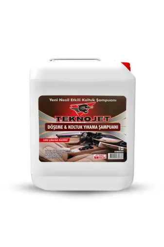 TEKNOJET TYC00688526475 Döşeme & Koltuk Yıkama Şampuanı 5 Kg