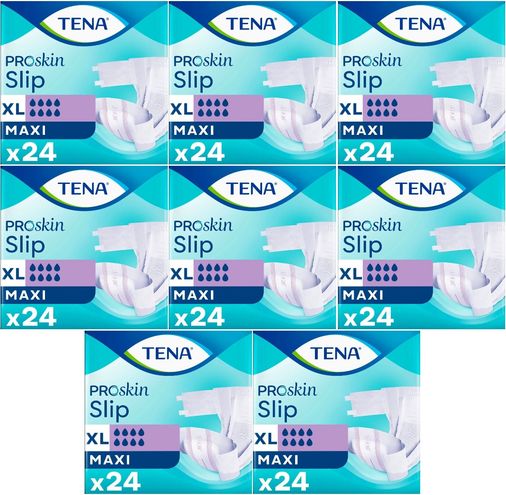 Tena Proskin Slip Maxi Bel Bantlı Yetişkin Bezi XL - Ekstra Large - Extra Large 192 Adet