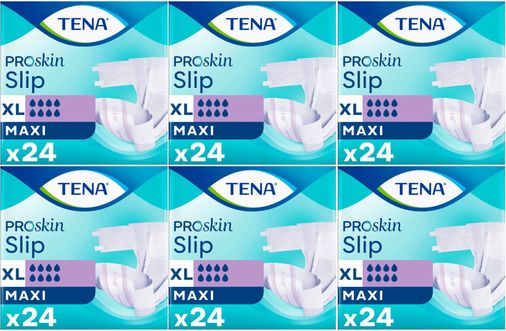 Tena Proskin Slip Maxi Bel Bantlı Yetişkin Bezi XL - Ekstra Large - Extra Large 144 Adet