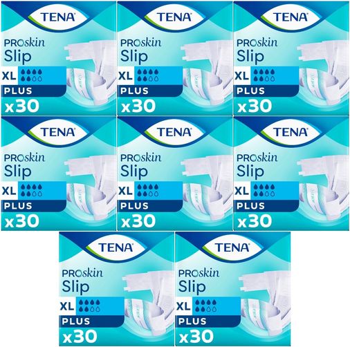 Tena Proskin Slip Plus Bel Bantlı Yetişkin Bezi XL - Ekstra Büyük - Extra Large 240 Adet