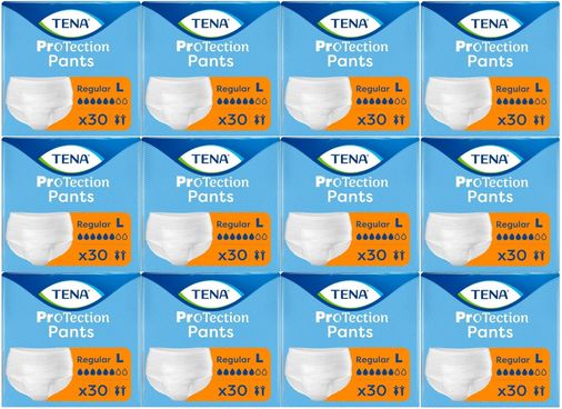 Tena ProTection Pants Regular Emici Külot Yetişkin Bezi L - Büyük - Large 360 Adet